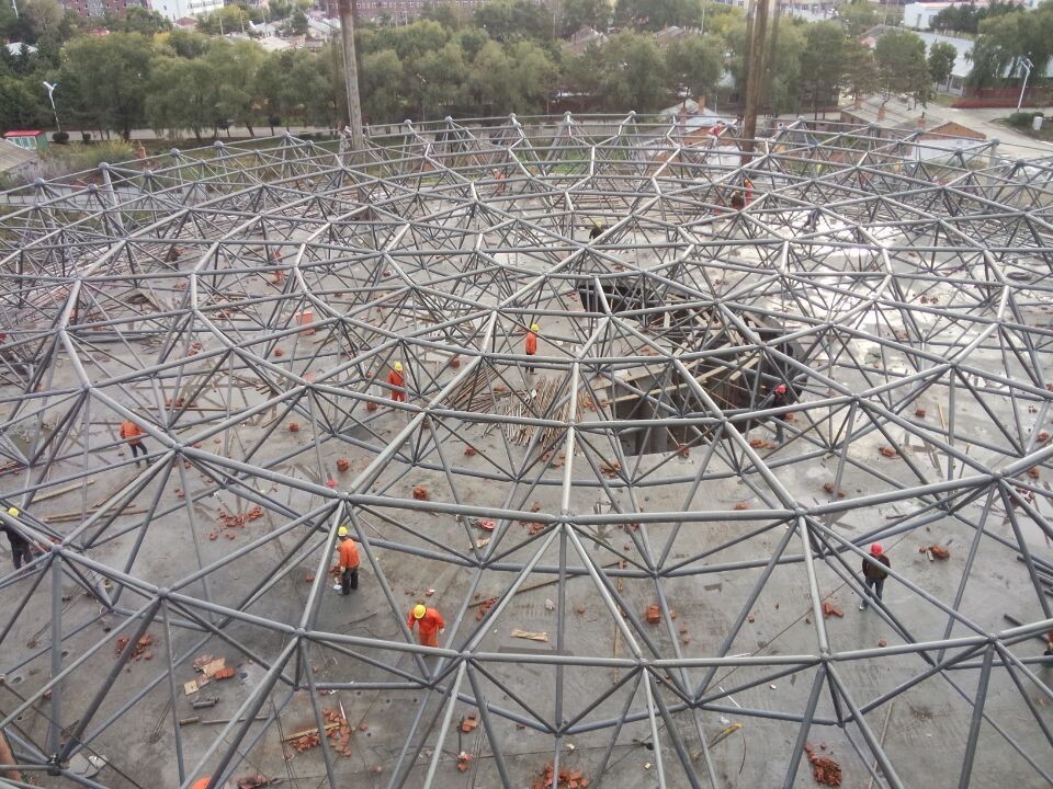 绥化全民健身中心网架